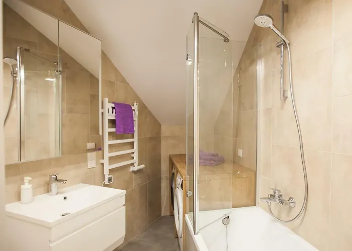 Penthouse In The Center Apartamento Vilna